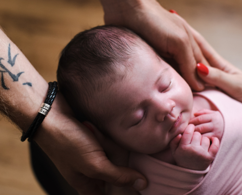 Marco Verri fotografia di neonato a Lecce